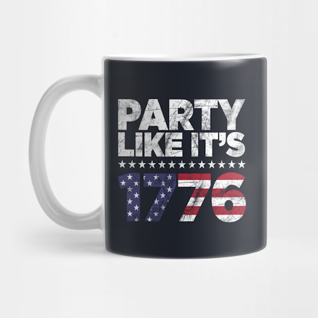 Party Like It's 1776 Independence Day by TextTees